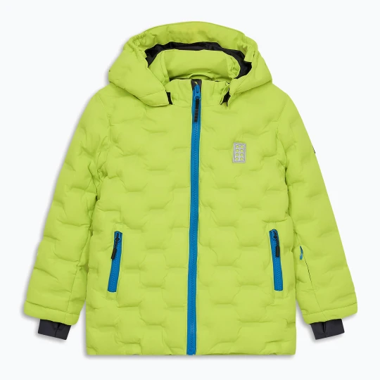 Zdjęcie produktu Kurtka narciarska dziecięca LEGO Lwjipe 706 lime green / blue