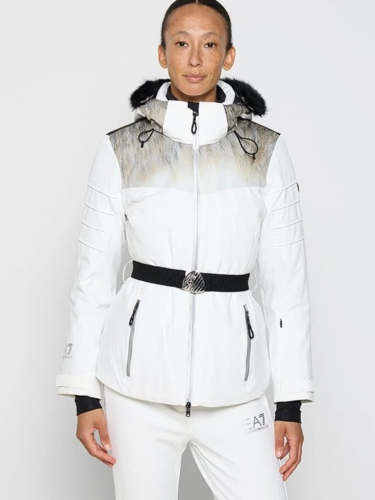 Zdjęcie produktu Kurtka narciarska EA7 Emporio Armani biały
