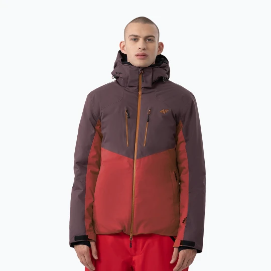 Zdjęcie produktu Kurtka narciarska męska 4F M284 burgundy Bordowy