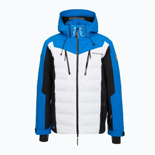 Zdjęcie produktu Kurtka narciarska męska BERGSON Velox Stx ibiza blue / white