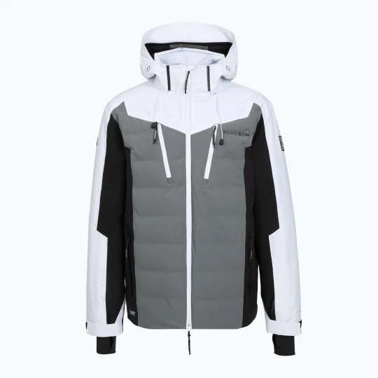Zdjęcie produktu Kurtka narciarska męska BERGSON Velox Stx white / grey