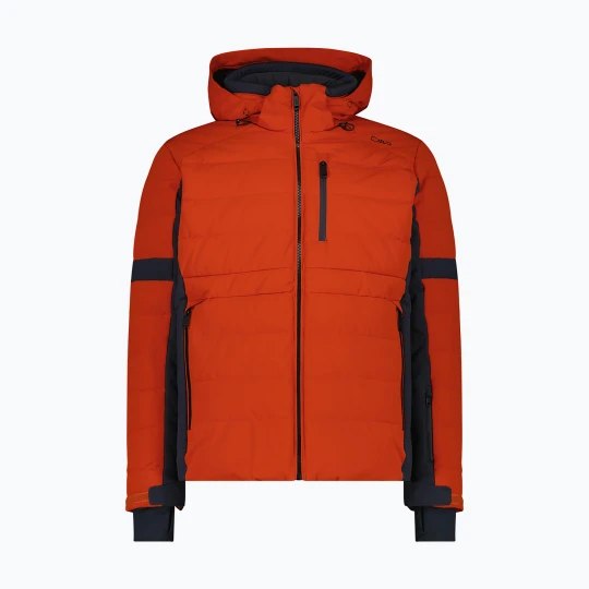Zdjęcie produktu Kurtka narciarska męska CMP 36W0877 Zip Hood brick Pomarańczowy