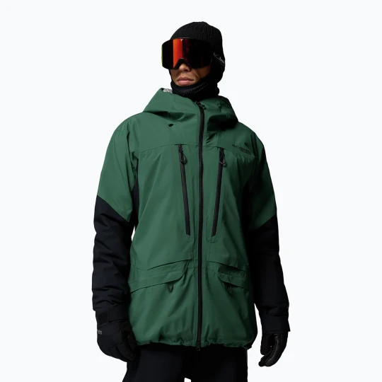 Zdjęcie produktu Kurtka narciarska męska Columbia Platinum Peak Insulated rain forest / black Zielony