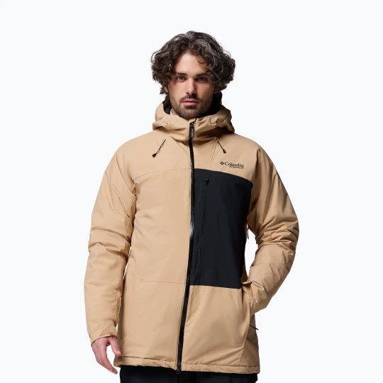 Zdjęcie produktu Kurtka narciarska męska Columbia Winter District III canoe / black Beżowy