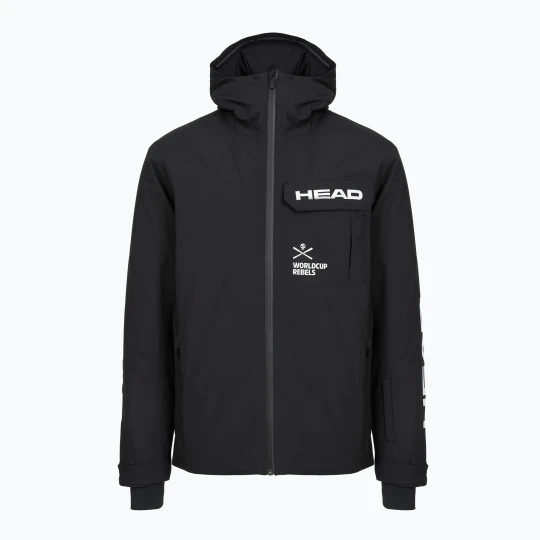 Zdjęcie produktu Kurtka narciarska męska HEAD Race Nova black / black