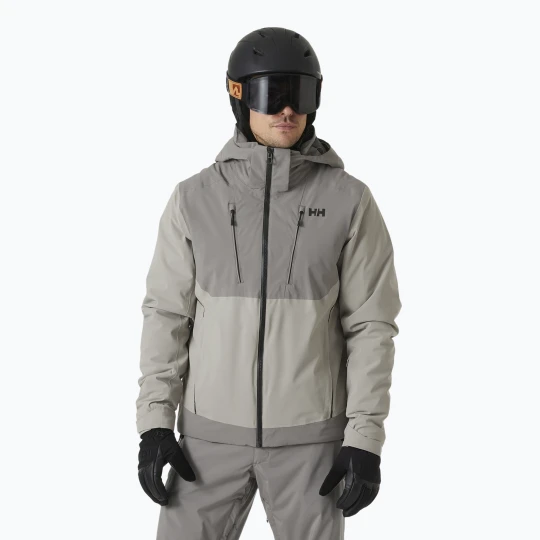 Zdjęcie produktu Kurtka narciarska męska Helly Hansen Alpha 4.0 concrete Szary