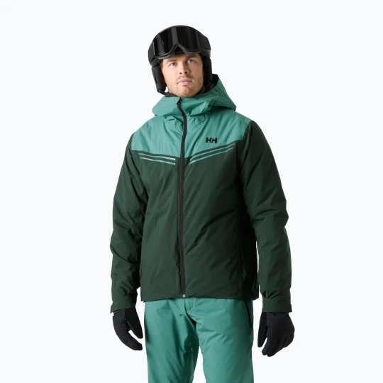 Zdjęcie produktu Kurtka narciarska męska Helly Hansen Alpine Inslated dark jungle Zielony
