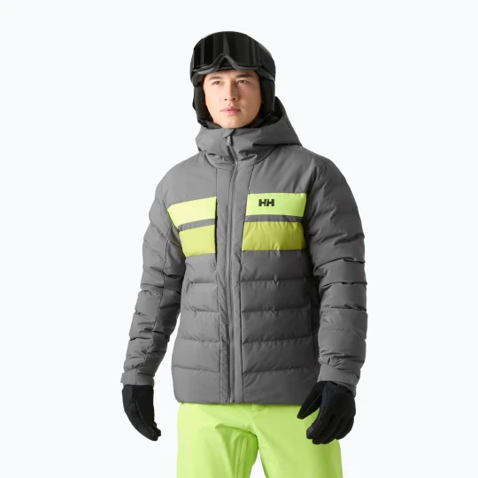 Zdjęcie produktu Kurtka narciarska męska Helly Hansen Bossanova Puffy thunder grey