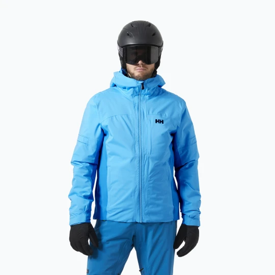 Zdjęcie produktu Kurtka narciarska męska Helly Hansen Courchavel cyan Niebieski