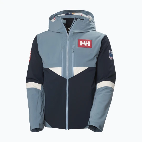 Zdjęcie produktu Kurtka narciarska męska Helly Hansen Kvitfjell Race Insulated navy washed navy nsf repli Granatowy
