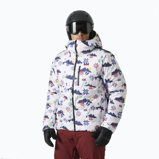 Zdjęcie produktu Kurtka narciarska męska Helly Hansen Kvitfjell Race Puffy white olympics