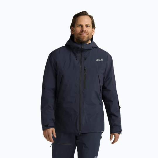 Zdjęcie produktu Kurtka narciarska męska Jack Wolfskin Flowline Pro 2L Ins mignight sky Granatowy