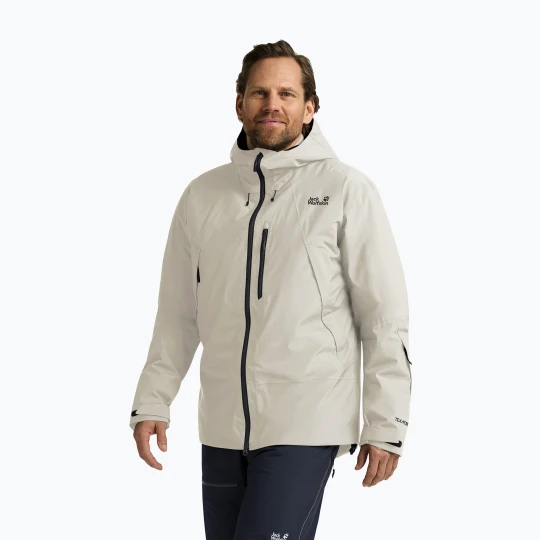 Zdjęcie produktu Kurtka narciarska męska Jack Wolfskin Flowline Pro 2L Ins pale sand Beżowy