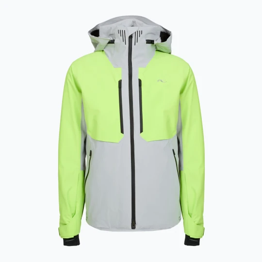 Zdjęcie produktu Kurtka narciarska męska KJUS Ligety alloy / limelight Szary