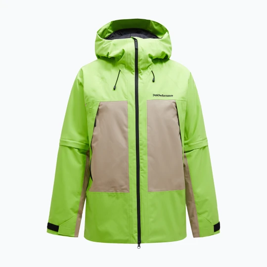 Zdjęcie produktu Kurtka narciarska męska Peak Performance Edge Insulated stand out green