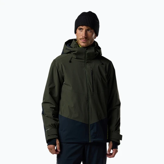 Zdjęcie produktu Kurtka narciarska męska Rossignol 4WS Blackside Insulated olive shadow / black Zielony