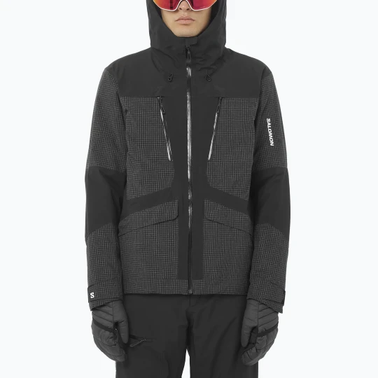Zdjęcie produktu Kurtka narciarska męska Salomon Spark deep black