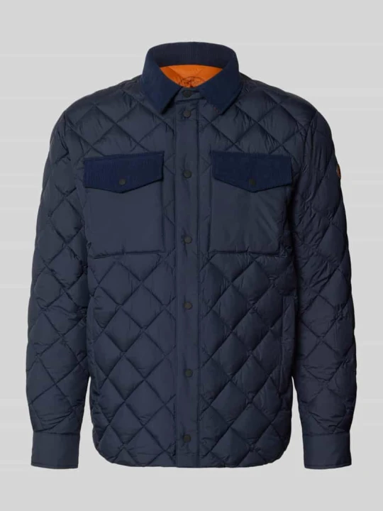 Zdjęcie produktu kurtka o kroju regular fit w efekcie pikowania model 'FIRMIN' Save The Duck Czarny
