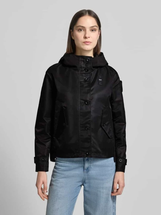 Zdjęcie produktu kurtka o kroju regular fit z detalem z logo model 'Marcela' Blauer Usa Czarny