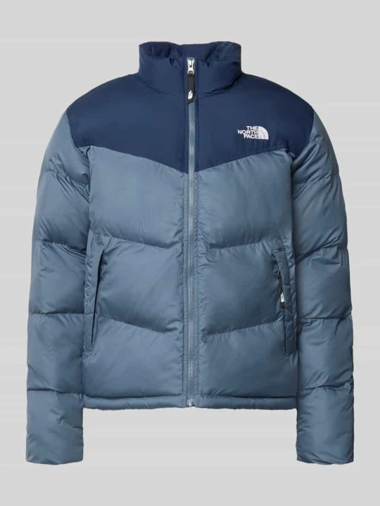 Zdjęcie produktu kurtka o kroju regular fit z efektem pikowania model 'SAIKURU' The North Face Granatowy