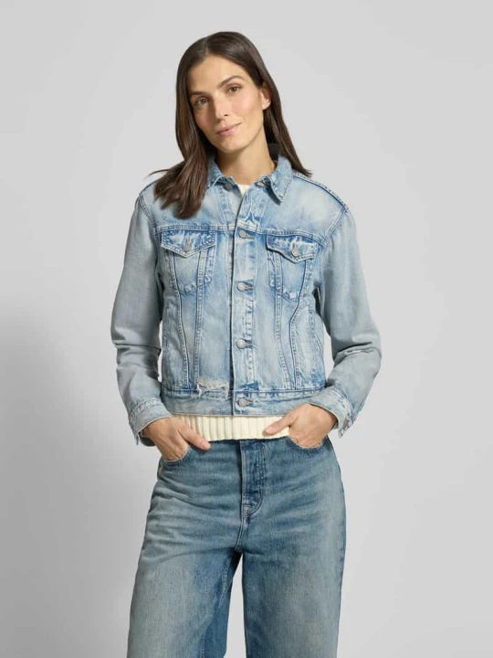 Zdjęcie produktu Kurtka dżinsowa w optyce denimu o kroju regular fit model 'Classic' Polo Ralph Lauren Jasnoniebieski