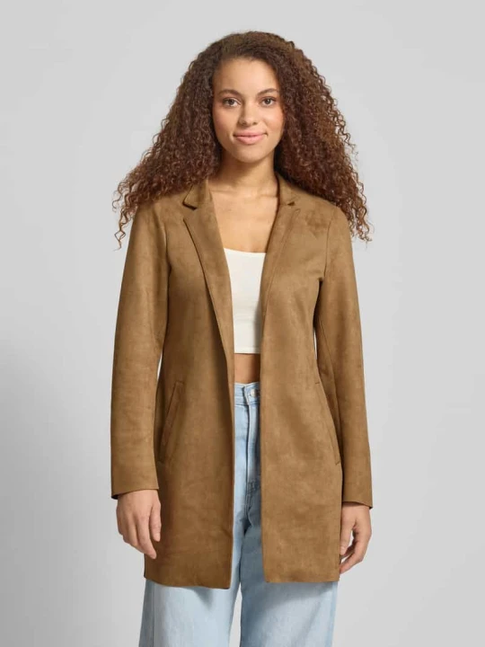 Zdjęcie produktu Kurtka o kroju regular fit w imitacji skóry Model 'SOHO' Only Koniakowy
