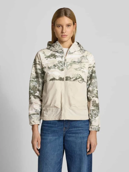 Zdjęcie produktu kurtka o kroju regular fit z kapturem model 'Spired Valley' Columbia Beżowy