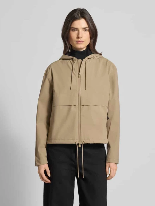 Zdjęcie produktu Krój regular fit kurtka z kapturem model 'Suva' Rains Beżowy