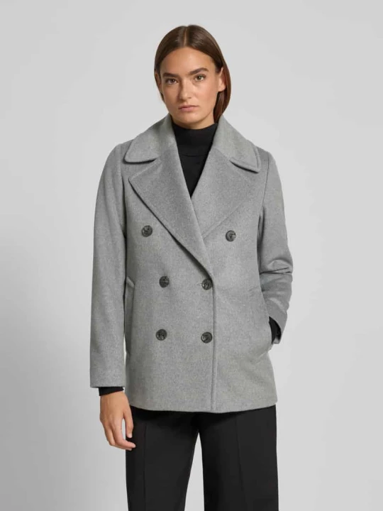 Zdjęcie produktu Kurtka o kroju regular fit z mieszanki wełny z domieszką kaszmiru Lauren Ralph Lauren Średnioszary