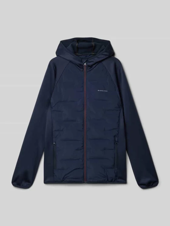 Zdjęcie produktu Kurtka z nadrukiem logo w kroju regular fit model 'Hybrid' Jack&Jones Granatowy