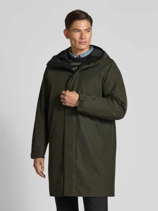 Zdjęcie produktu Kurtka o kroju regular fit z nadrukiem z logo model ‘Treeline’ Peak Performance Oliwkowy