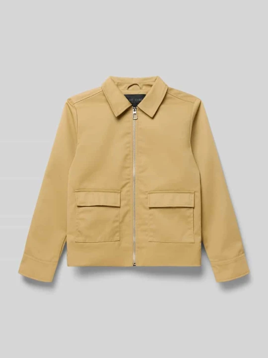 Zdjęcie produktu Kurtka o kroju regular fit z wykładanym kołnierzem model 'Stevo' Cars Camel