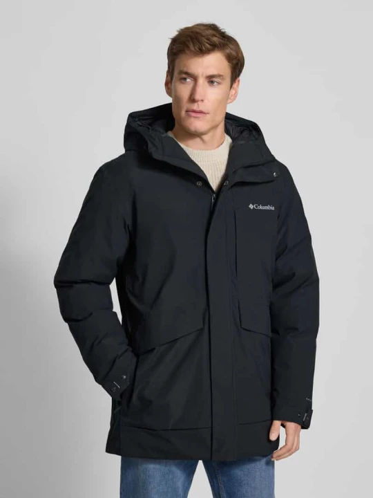 Zdjęcie produktu Kurtka o kroju regular fit z wypełnieniem kaczym puchem model ‘Street’ Columbia Czarny