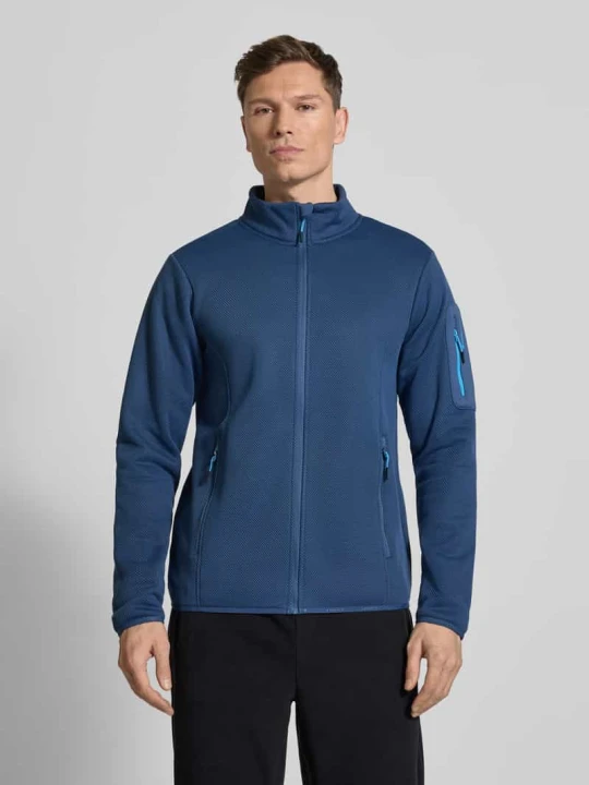 Zdjęcie produktu Krój regular fit Kurtka z polaru ze stójką Model 'BREDSTEDT' icepeak Granatowy