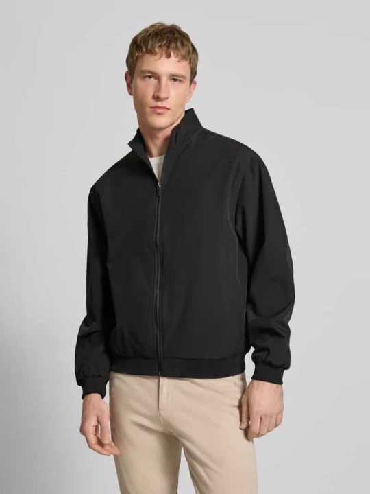 Zdjęcie produktu Kurtka w kroju regular fit ze stójką Model 'Charge' Jack&Jones Czarny