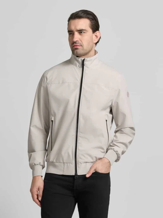 Zdjęcie produktu Kurtka o kroju regular fit ze stójką model 'Finlay' Save The Duck Piaskowy