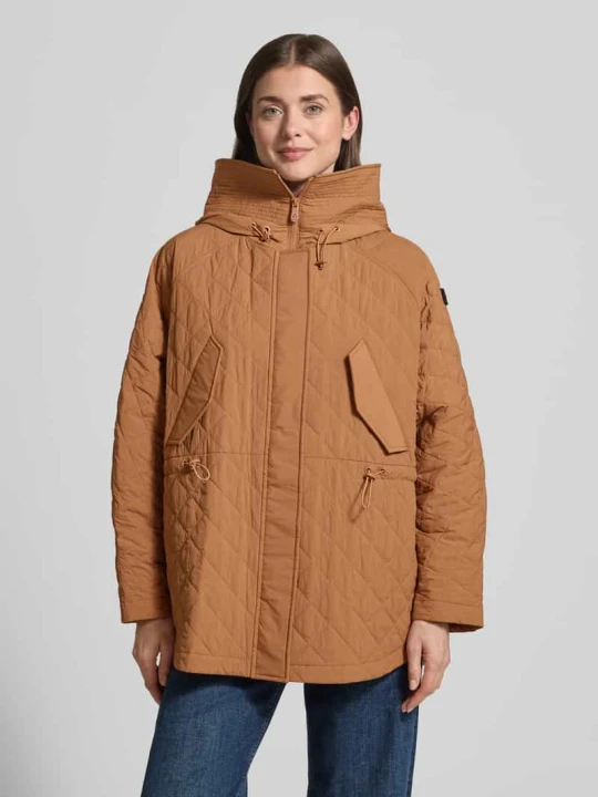 Zdjęcie produktu Kurtka o kroju relaxed fit w pikowanym wyglądzie model 'Texel' Peuterey Koniakowy