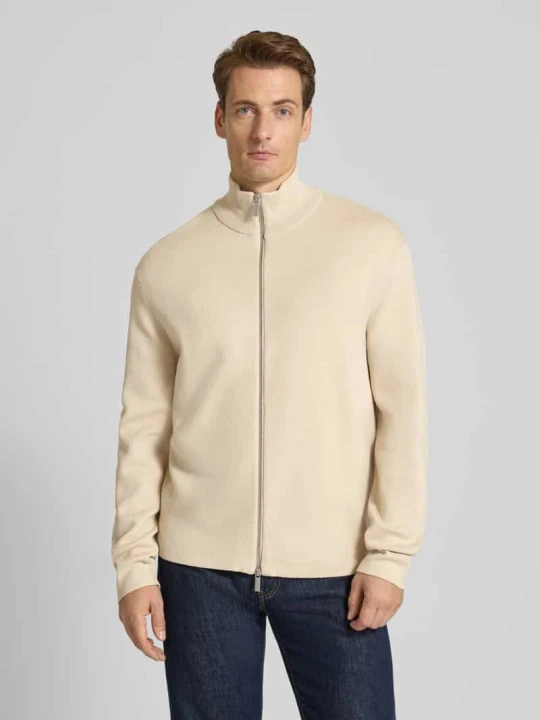 Zdjęcie produktu Kurtka o kroju relaxed fit z dzianiny z mieszanki wiskozy model ‘TELLER’ Selected Homme Złamany biały