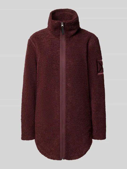 Zdjęcie produktu kurtka o kroju relaxed fit ze stójką model 'Umi' Didriksons Bordowy