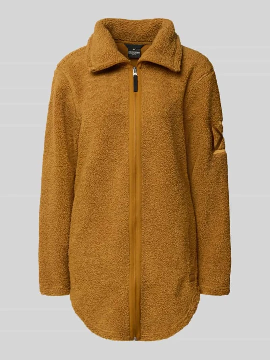 Zdjęcie produktu kurtka o kroju relaxed fit ze stójką model 'Umi' Didriksons Ciemnopomarańczowy