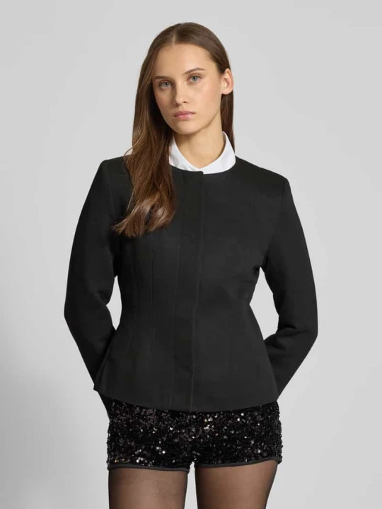 Zdjęcie produktu Kurtka w kroju slim fit z ukrytą listwą guzikową model 'SEDONA LIFE' Only Czarny