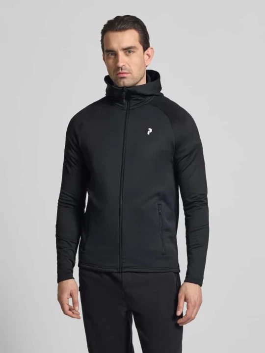 Zdjęcie produktu Kurtka o kroju slim fit z nadrukiem z logo model „Rider” Peak Performance Czarny