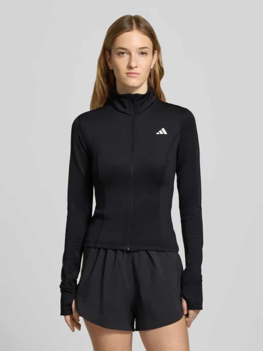 Zdjęcie produktu Kurtka o kroju slim fit ze stójką Adidas Czarny