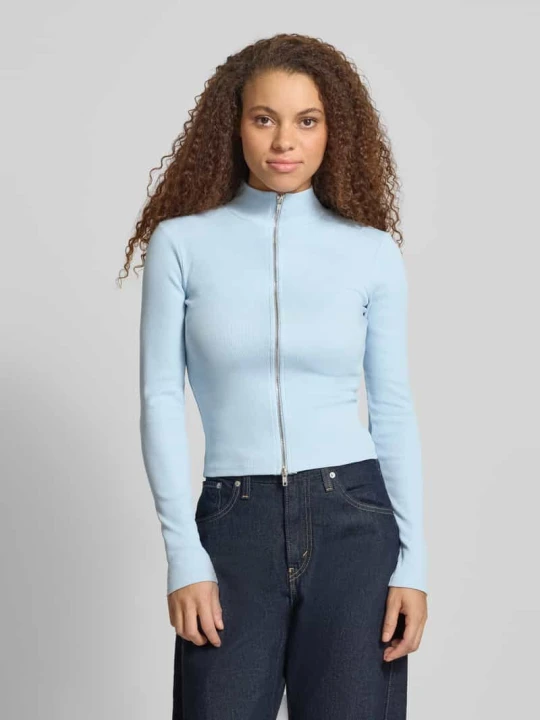 Zdjęcie produktu Kurtka o kroju slim fit ze stójką Gina Tricot Jasnoniebieski