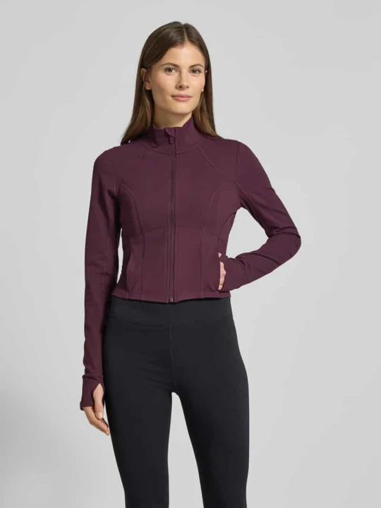 Zdjęcie produktu Kurtka w kroju slim fit ze stójką model 'Storm' Fabletics Bordowy