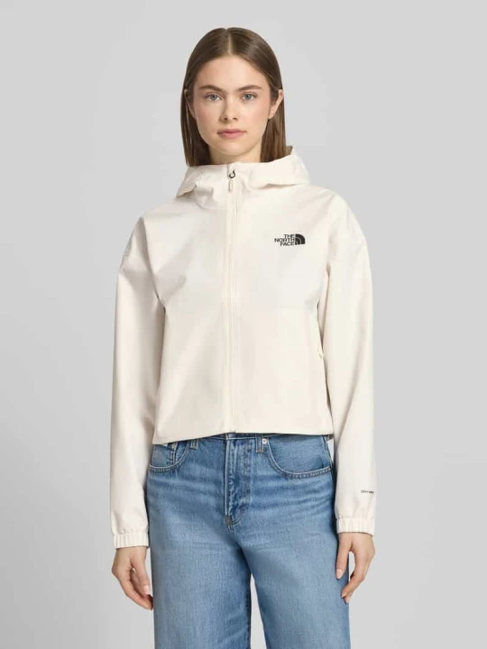 Zdjęcie produktu Kurtka o krótkim kroju z logo i zamkiem błyskawicznym The North Face Złamany biały