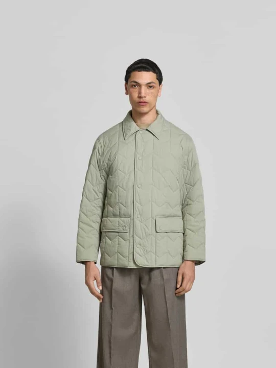 Zdjęcie produktu Kurtka w pikowanym wyglądzie, krój regular fit Maison Kitsuné Średnioszary