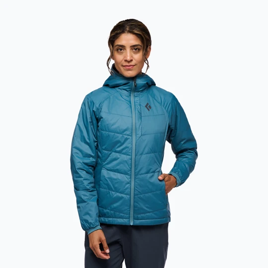 Zdjęcie produktu Kurtka ocieplana damska Black Diamond Solution 2.0 Hoody creek blue