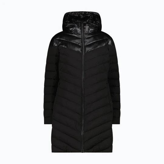 Zdjęcie produktu Płaszcz ocieplany damska CMP 35K3566 Snaps Hood Parka nero Czarny