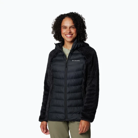 Zdjęcie produktu Kurtka ocieplana damska Columbia Powder Lite II Sherpa Hybrid black